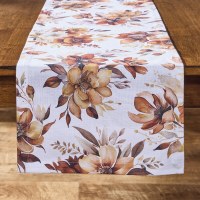 14" x 54" Rustic Blooms Fall & Thanksgiving Table Runner