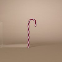 Box of 24 Red and White 5" Candy Cane Ornaments
