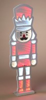 24" LED Red Hat Nutcracker Infinity Light