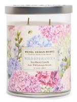 14 Oz Wild Hydrangea Fragrance Glass Candle Jar