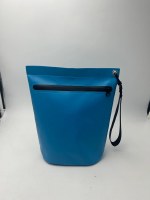 Light Blue Waterproof Wristlet