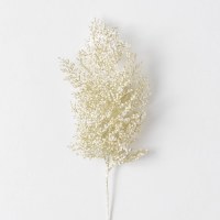 18" Distressed White Tip Faux Pine Spray