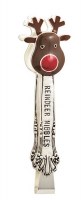 6" Reindeer Head Tongs by Mud Pie