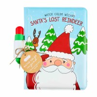 Santa's Lost Reindeer Watercolor Children's Book by Mud Pie