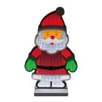 10" LED Infinity Light Santa