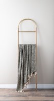 50" x 60" Dark Green Chevron Throw Blanket