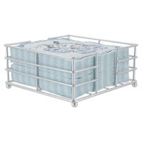Silver Metro Beverage Napkin Holder