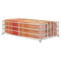 Silver Metro Guest Towel Holder