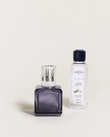 Gray Cube Pure White Tea Fragrance Fuel Lamp Set