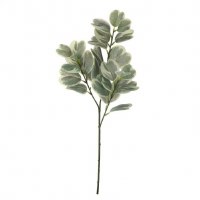 28" Faux Green and White Euynomus Spray