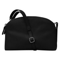 6" x 9" Black Double Zip Dome Bag