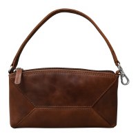 5" x 8" Rustic Brown Envelope Pouch Wristlet