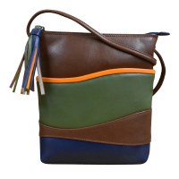 9" x 8" Harvest Multi Wave Midi Bag