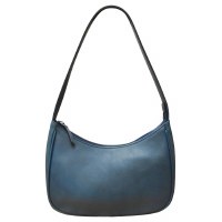 6" x 10" Jeans Blue Hobo Shoulder Bag