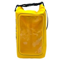Yellow Waterproof Cell Phone Sling Bag