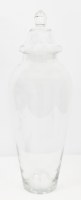 25" Clear Glass Ginger Jar
