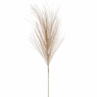 42" Faux Gold Long Pine Needle Spray