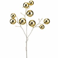 21" Gold Ball Spray