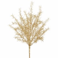 18" Faux Gold Pine Bush