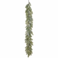 6' Faux Gray and Green Pine Garland