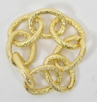 Gold Toned Chain Napkin Ring