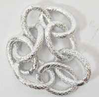 Silver Toned Chain Napkin Ring