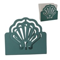 6" Metal Shell Napkin Holder