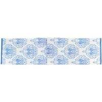 13" x 72" Two Blue Seahorses Tabloe Runner