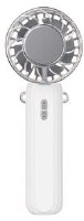 White Mini Cool Touch Hand Held Fan