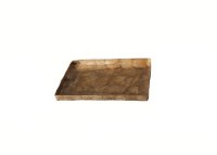 6" x 8" Gold Capiz Shell Decorative Tray