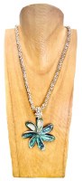 Natural Abalone Flower Necklace