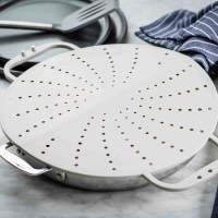 12" Gray Folding Splatter Screen