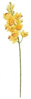 30" Faux Orange and Yellow Cymbidium Orchid Spray 30" Faux Orange and Yellow Cymbidium Orchid Spray