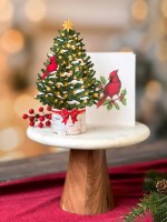 Mini Merry Christmas Tree Pop Up Card
