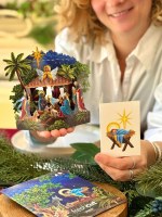 Mini Nativity Scene Pop Up Christmas Card