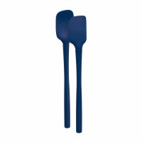 Set of Two Mini Navy Spatula and Spoonula