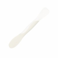 8" Beige and White Scoop Spreader