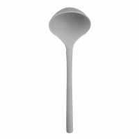 Large Oyster Shell Gray Ladle