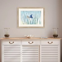 27" x 36" Under the Sea Ray Coastal Framed Print Under Glass
