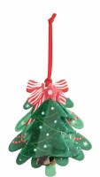 Christmas Tree Claw Clip by Mud Pie