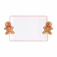 19" Gingerbread Handle Tray