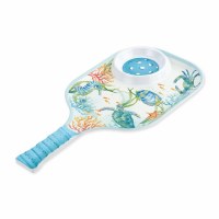 16" Pickleball Sea Serenade Melamine Chip & Dip