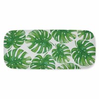 6.5" x 15" Monstera Melamine Tray