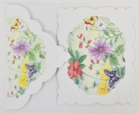 Box of 10 Spring Meadow Botanical Note Cards