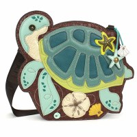 10" Multicolor Sea Turtle Shape Purse