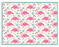 15" x 20" Flamingo Drying Mat