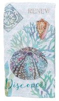 26" x 16" Beachcombers Urchin Kitchen Towel