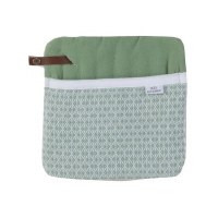 8" Sq Green Pocket Mitt