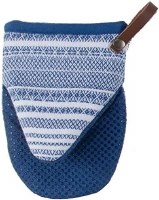 7.5" Dark Blue Silicone Grabber Mitt