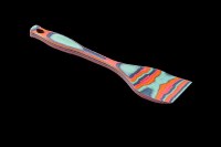 12" Multicolor Shakka Wood Spatula